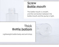 Sortie d'usine clair Transparent 80ml en plastique PET argent galvanoplastie vaporisateur avec pompe de pulvérisation corps vaporisateur