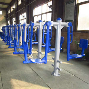 Équipement de fitness extérieur en acier pour l'entraînement de rue Équipement de gymnastique pour l'exercice en plein air à vendre - Product Image 5