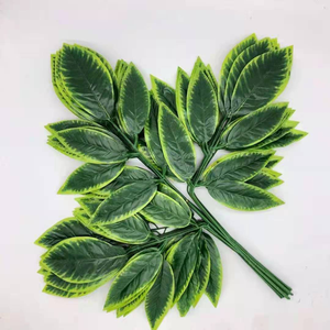 Feuilles murales de haute qualité artificielles Real Touch rotin plantes de verdure décoratives artificielles <span class=keywords><strong>feuille</strong></span> de <span class=keywords><strong>laurier</strong></span> - Product Image 3
