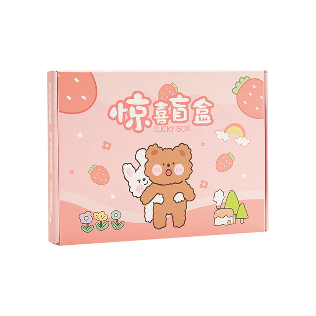 Office and School Supplies Manufacturer Custom High Quality Pen Cute Kawaii Panda Blind Box New Gifts for Kids 2024