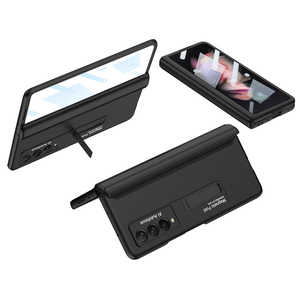 En stock coque de téléphone à <span class=keywords><strong>charnière</strong></span> pour Samsung Galaxy Z Fold 4 5 6 coque avec support housse de téléphone pour galaxy fold 3 avec protection d'écran - Product Image 1