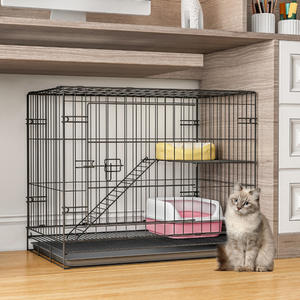 Incubatrice per animali Display in acciaio inossidabile gabbia trasportini per animali domestici gatto casa cane casa - Product Image 1