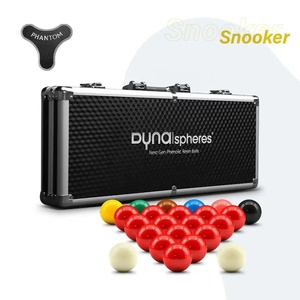 ชุดลูกสนุกเกอร์ 52.5 มม. พร้อมกล่องอลูมิเนียม PHANTOM CASE 524 บรรจุลูกบอลเรซิ่น Dynaspheres - Product Image 1