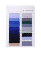 Tissu en toile 97% coton 3% élasthanne 220 GSM, poids moyen, respirant, anti-transpiration, résistant aux plis, pour vêtements de travail, jeans, costumes