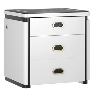 طاولة سرير متعددة الوظائف مع خزانة مخفية للتخزين السري - Product Image 2