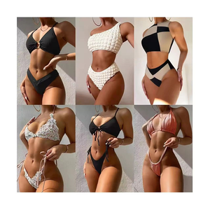 Bikinis Transparentes de Doble Cara <span class=keywords><strong>en</strong></span> Oferta, Bikini Sexy para Chicas, Trajes de Baño de Talla Grande para Mujer, Bikini Personalizado - Product Image 1