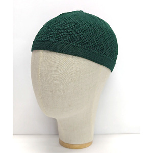 หมวกไหมพรมคอเปียห์คูฟีแบบถักสำหรับผู้ชายมีหลายสีและหลายลวดลาย - Product Image 5