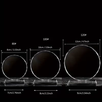 Trophée optique haut de gamme en cristal K9 vierge, récompenses en verre facetté de haute qualité en forme de tournesol pour la reconnaissance professionnelle