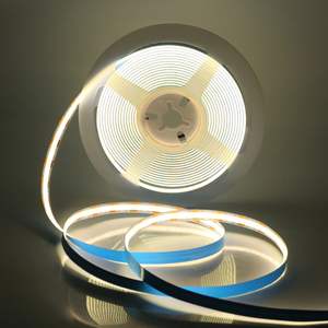 ไฟแถบ LED COB แบบหรี่แสงได้ Dotsfree 12V 24V 320 ดวง/เมตร ขนาด 8 มม. RA90 CRI90 สีขาว 3000K 4000K 6500K สำหรับตกแต่งบ้าน - Product Image 4