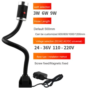 24V LED máy công cụ làm việc ánh sáng mạnh mẽ từ 220V công nghiệp Đèn bàn cho máy tiện Máy phay thiết bị chiếu sáng - Product Image 5