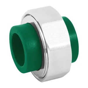 Scatola con 10 unità PPR union dado, dado in ottone, 1 ', Foset - Product Image 1