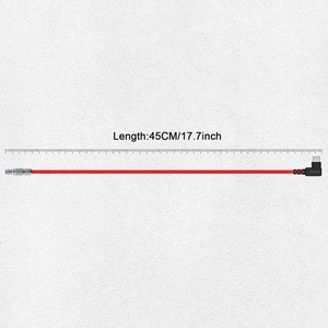 Câbles Alvin's, USB-C à angle droit, 2 broches, 12V, charge rapide, ultra souple, 45 cm (177 pouces), câble d'alimentation pour appareil photo - Product Image 6