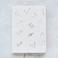 Cuaderno de Dibujo con Cubierta de Cuero A5, 80 Hojas, Encuadernado Cosido, Caja de Regalo, Material Escolar de Arte