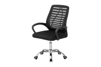 Chaise de bureau pivotante à dossier moyen en maille, réglable en hauteur, vente en gros d'usine