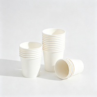 Super Septiembre: Mini Vasos de Papel Desechables para Degustación, Vasos Pequeños para Muestras, Vasos con Borde Enrollado, Apilables, de Grado Alimenticio, para Degustación de Pasteles