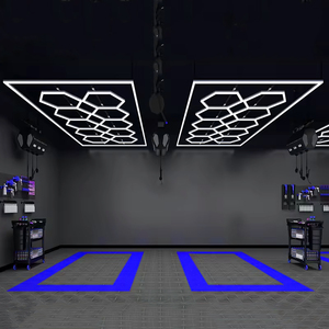 <span class=keywords><strong>Lumières</strong></span> hexagonales à haut rendement lumineux, éclairage LED très vendu pour la salle d'exposition, garage haut de gamme et <span class=keywords><strong>atelier</strong></span> automobile - Product Image 5