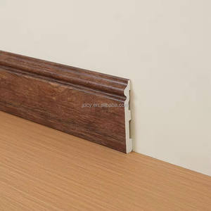 Paneles de rodapié PS de fábrica, textura de <span class=keywords><strong>madera</strong></span> blanca, decorativo, moderno, Retro, PS, rodapié, accesorio de suelo, tablero Base PS - Product Image 2