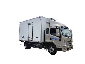 FAW Jiefang Lingtu <span class=keywords><strong>Bingbing</strong></span> 4,2m Kühlwagen mit blauer Kennzeichenplatte für die Frischwaren- und pharmazeutische Lieferung - Product Image 3