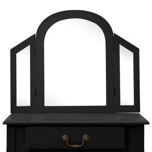 Ensemble de coiffeuse moderne <span class=keywords><strong>en</strong></span> <span class=keywords><strong>bois</strong></span> avec tiroirs, table à maquillage <span class=keywords><strong>en</strong></span> <span class=keywords><strong>bois</strong></span> pour filles, <span class=keywords><strong>kit</strong></span> de maquillage <span class=keywords><strong>en</strong></span> <span class=keywords><strong>bois</strong></span> pour filles - Product Image 5