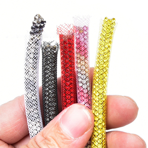 Dây Trang Trí Pha Lê Kim Cương Giả Tự Làm Ren Gạc Nhiều Màu 6 Mm Bán Chạy Dây Trang Trí Kim Cương Giả - Product Image 6