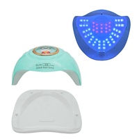 Sèche-ongles UV LED avec capteur automatique, lampe de polymérisation professionnelle pour gel, équipée de modes de minuterie 10s/30s/60s/99s