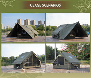 Водонепроницаемая надувная палатка для семейного кемпинга - Product Image 4