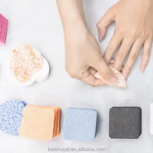 Wimpern verlängerung kleber Clean Remover Polish Fussel freie Vlies nägel Wischt ücher Pads