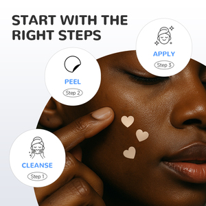 かわいいハート型のハイドロコロイドニキビパッチ プライベートラベル カスタムパッケージ 防水 目に見えない エッセンシャルオイル入り - Product Image 4