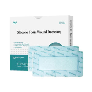 แผ่นปิดแผลซิลิโคนเกรดทางการแพทย์ ซึมซับได้ดี ขนาด 10x7 ซม. สำหรับยึดสายสวน/เข็ม<span class=keywords><strong>ฉีดยา</strong></span> - Product Image 6