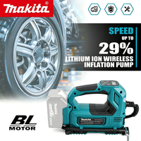 Makita 18V Portable Electric Motorcycle Pump Tire Inflator Emergency Vehicle-Mounted Tools Bare Tool Car Tyre Inflator Air Pump
