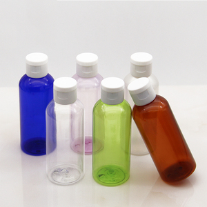 Svuotare 50ml 60ml 100ml 120ml 150ml chiaro PET bottiglia di plastica con <span class=keywords><strong>flip</strong></span> top cap - Product Image 2