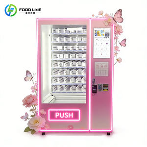 Máquina Expendedora Refrigerada Premium para Productos de Belleza, Máquina Expendedora de Belleza con Control de Temperatura para Salón - Product Image 1