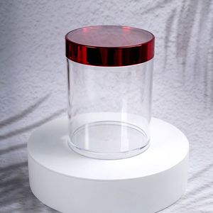 Bouteilles en acrylique, bouteilles en plastique, ginseng, tremella, baies de goji noires, flacons de safran, bouteilles d'emballage transparentes - Product Image 2