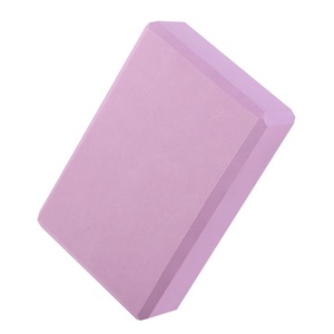 Blocs <span class=keywords><strong>de</strong></span> <span class=keywords><strong>yoga</strong></span> et <span class=keywords><strong>de</strong></span> Pilates en EVA haute densité antidérapants roses pour la remise en forme, la méditation et l'approfondissement des poses - Product Image 1