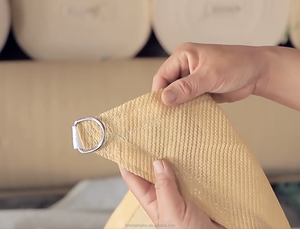 HDPE Chất liệu 3*3*3m <span class=keywords><strong>Sun</strong></span> <span class=keywords><strong>Shade</strong></span> buồm vải UV bảo vệ tam giác hoặc Quảng trường <span class=keywords><strong>Shade</strong></span> Sails & nets - Product Image 4