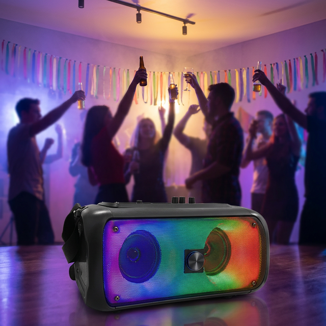 GY-1024 Altavoz De Karaoke Bafle Bleutoof Haut Parleur Avec Micro Outdoor Dj Party Karaoke Speaker with Mic and bluetooth