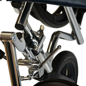 Fauteuils roulants extra larges en acier durable au lieu de matériaux légers, robustes pour accueillir des utilisateurs plus corpulents - Product Image 5