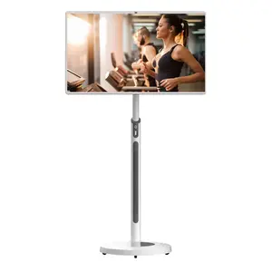 32 Inch Smart Touchscreen Draagbare Tv Beweegbare Oplaadbare Standbyme Android Lcd Smart Tv