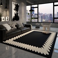Salon tapis moderne Simple lumière luxe haut de gamme canapé Table basse couverture maison chambre chevet tapis de sol