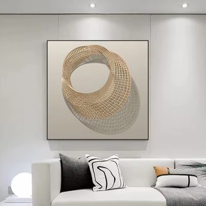 Peinture Murale Abstraite de Nature Morte Tendance, Décoration d'Intérieur en Gros, Affiche Moderne de Luxe en Aquarelle HD, Impression sur Papier, Peinture sur Porcelaine Cristalline - Product Image 6