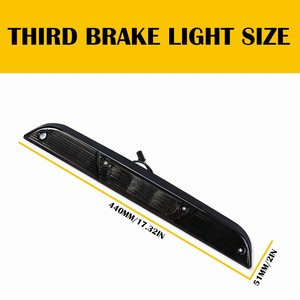 ไฟเบรกดวงที่สามแบบ LED เลนส์รมดำ Auxito สำหรับรถฟอร์ด F150 ปี 2015-2020 พร้อมไฟส่องสิ่งของท้ายรถ - Product Image 2