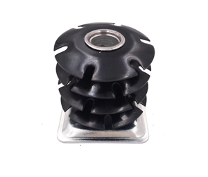 Écrou de raccordement pour tuyau, écrou couronne <span class=keywords><strong>50</strong></span> x <span class=keywords><strong>50</strong></span> <span class=keywords><strong>mm</strong></span>, filetage 1/2 " x 13 pour tube carré, en stock - Product Image 3