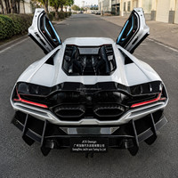 Kit de Conversión Completo de Fibra de Carbono Estilo MSY para Lamborghini Revuelto 2023+, Alerón Delantero, Faldones Laterales, Difusor Trasero, Alerón