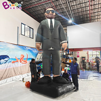 Modèle de figurine gonflable promotionnelle, personnage de dessin animé gonflable géant, mascotte gonflable personnalisée pour événement publicitaire