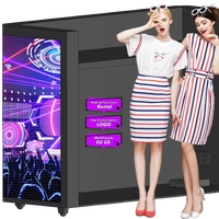 Signalisation numérique LCD Station de DJ Stand Façade de table Stand Portable Booth LED Video Wall Display Screen