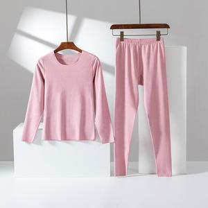 Custom Made Women's <strong>Thick</strong> <strong>Fleece</strong> Thermal Underwear Long Johns Sets for Cold Winter - Product Image 6