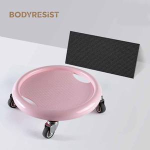 Máquina Abdominal Multifuncional de Cuatro Ruedas Silenciosa con Disco Deslizante Omnidireccional para Ejercicio Familiar - Product Image 1