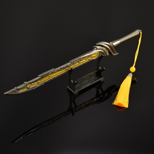 נרקה bladepoint Xuanwen חרב 29 ס "מ סגסוגת אבץ-רפליקה מתכת עם מעמד תצוגה - Product Image 5