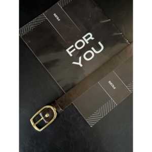 เข็มขัดหนังแท้คุณภาพสูง หนังวัว สีพื้น หัวเข็มขัดทรงสี่เหลี่ยม ทนทาน เหมาะสำหรับผู้หญิง ใช้ได้กับกางเกง เสื้อแจ็คเก็ต เสื้อเชิ้ต - Product Image 2