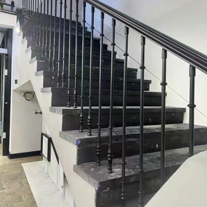 Индивидуальные современные перила для лестниц из оцинкованной стали и алюминиевого сплава с антикоррозийным покрытием для использования внутри и вне помещений - Product Image 5